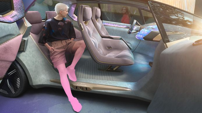 BMW i Vision Circulair: het studiemodel voor een circulaire auto dat vorige maand werd onthuld op de internationale autoshow IAA in München.