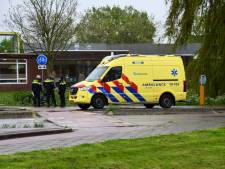 Fietser gewond door botsing met auto