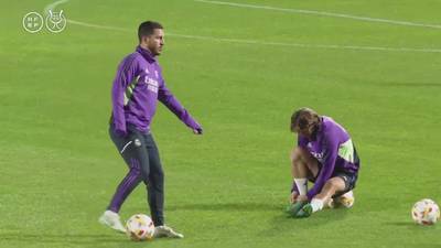 LIVE SUPERCOPA. Morgen clash tussen Real en Barça, Hazard en Courtois trainen in aanloop finale Supercopa