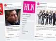 Nieuwe Facebookpagina's van HLN met alleen politiek- en showbizznieuws