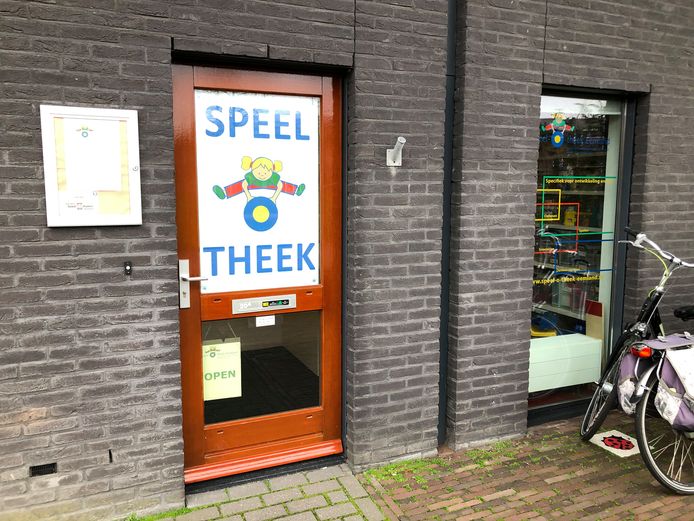 De speel-o-theek aan de Flevostraat in Amersfoort