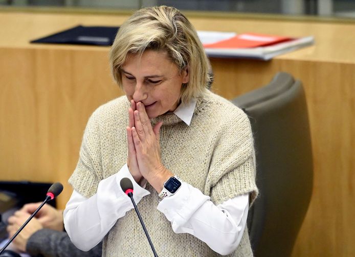 Vlaams minister van Werk Hilde Crevits (CD&V).