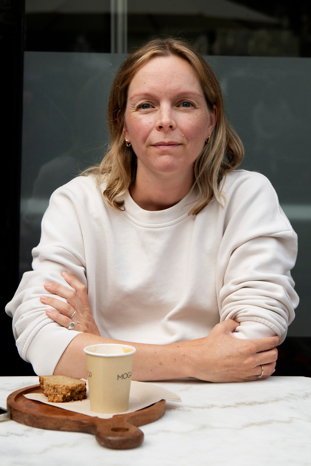 Sarah van Leijden (34), hr-adviseur. ‘Kaag wekte een bepaald vertrouwen op.’ Beeld Olaf Kraak