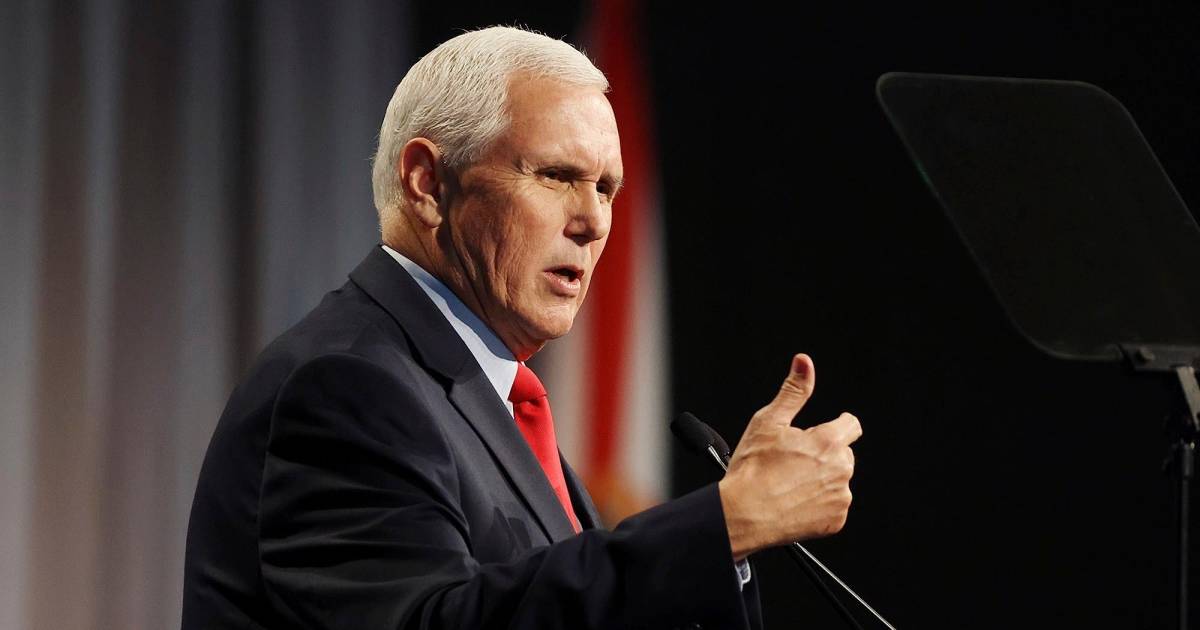 Mike Pence ha parlato con Donald Trump |  Buytenland