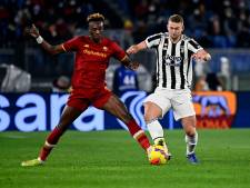 Juve wint spektakelstuk bij Roma ondanks rood De Ligt, Inter terug aan kop