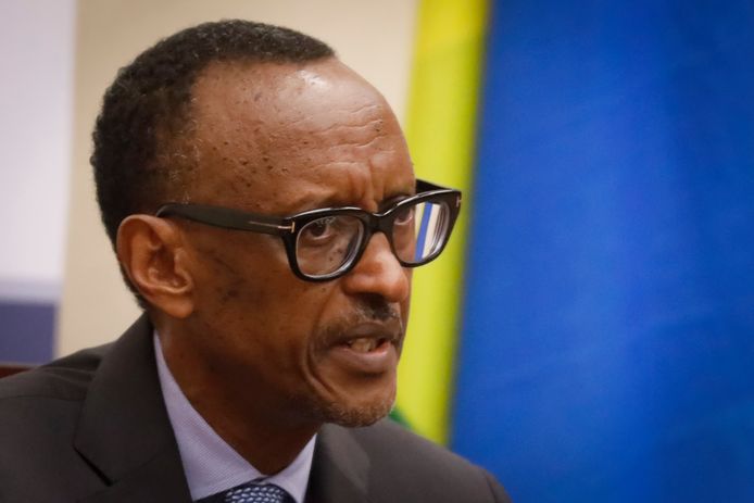 Rwandese president Paul Kagame