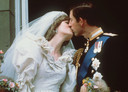 Diana en Charles op hun trouwdag in 1981