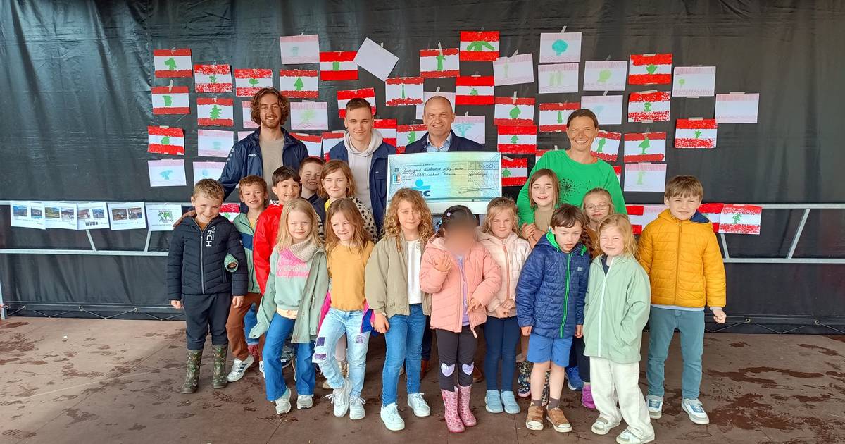 VBS Prinsenhof schenkt 6.350 euro aan opbouw van Libanese school | Grimbergen