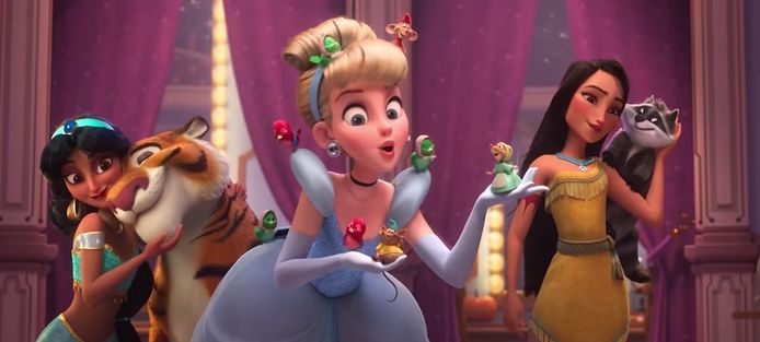 Onderbreking Herrie modus Grote primeur voor Disney: bekijk hier de scène waarin alle prinsessen  elkaar ontmoeten | Film | hln.be