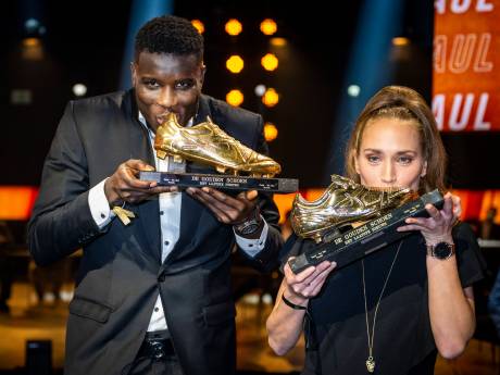 Paul Onuachu remporte son premier Soulier d'Or, Janice Cayman lauréate pour la 2e fois chez les femmes