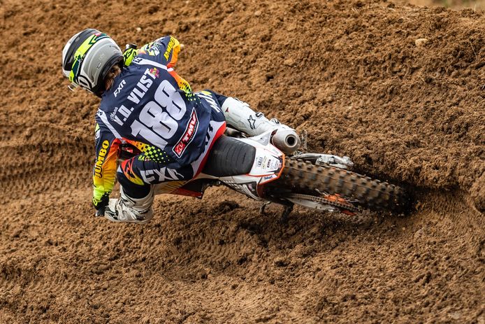 Shana van der Vlist in actie tijdens de GP in Spanje