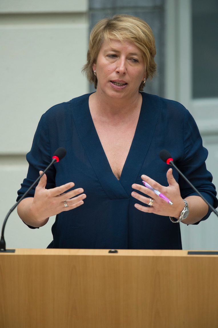 Caroline Gennez (sp.a) Beeld Photo News