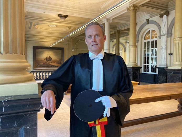 Geert Merchiers (57) legt eed af als nieuwe procureur des Konings van