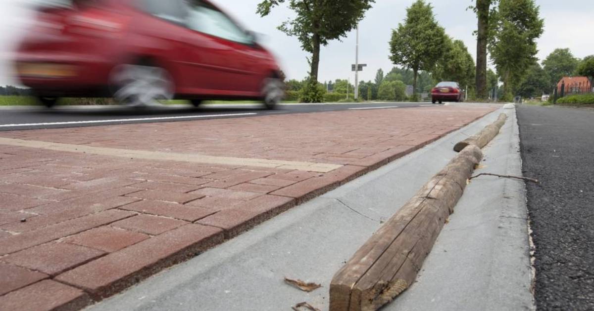 Gehobbel op weg N348 snel voorbij