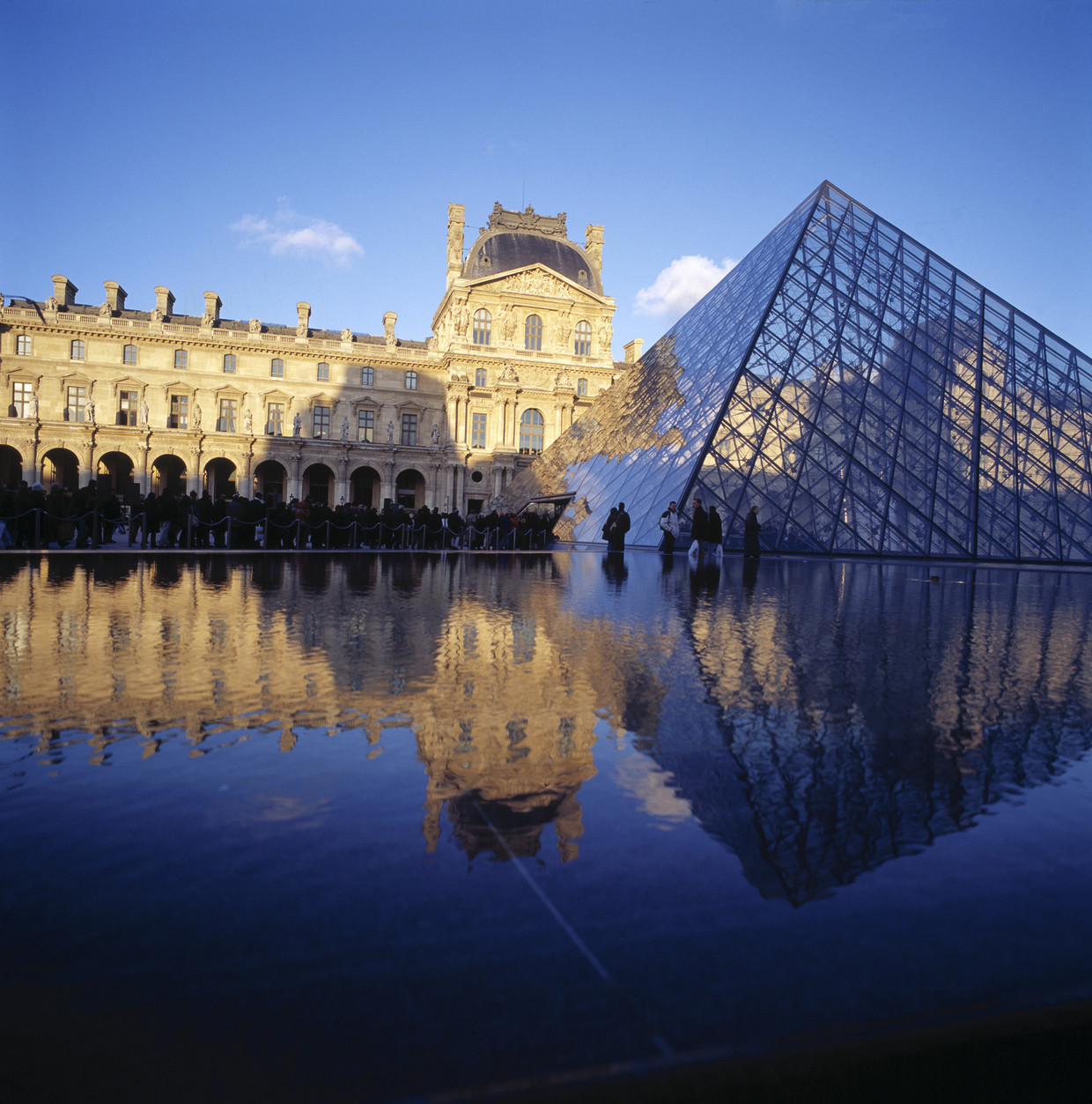 Het Louvre. 'Ik ben een fan van Ieoh Ming Pei, die de piramide heeft ontworpen.' Beeld Getty Images