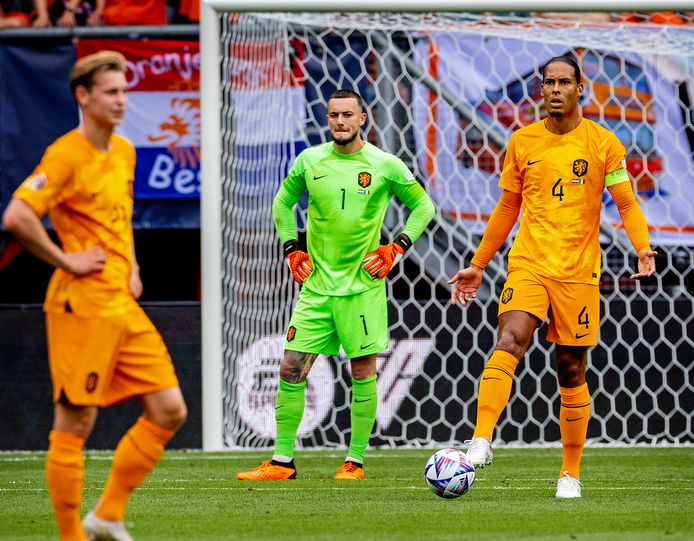 Justin Biglow, Frenkie de Jong e Virgil van Dijk sono rimasti delusi.
