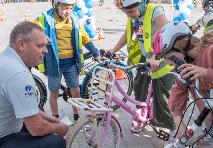 De politie zal ook fietscontroles doen en kinderen tips geven over fietsdiefstalpreventie.