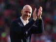 Ten Hag eindigt seizoen met overwinning en derde plaats voor Manchester United