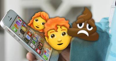Roodharigen en een droevige drol: de nieuwe emoji op je mobiel