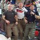 Astronauten ISS kijken toe vanuit de ruimte