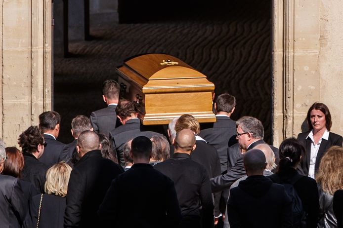 De begrafenis van Charles Aznavour.