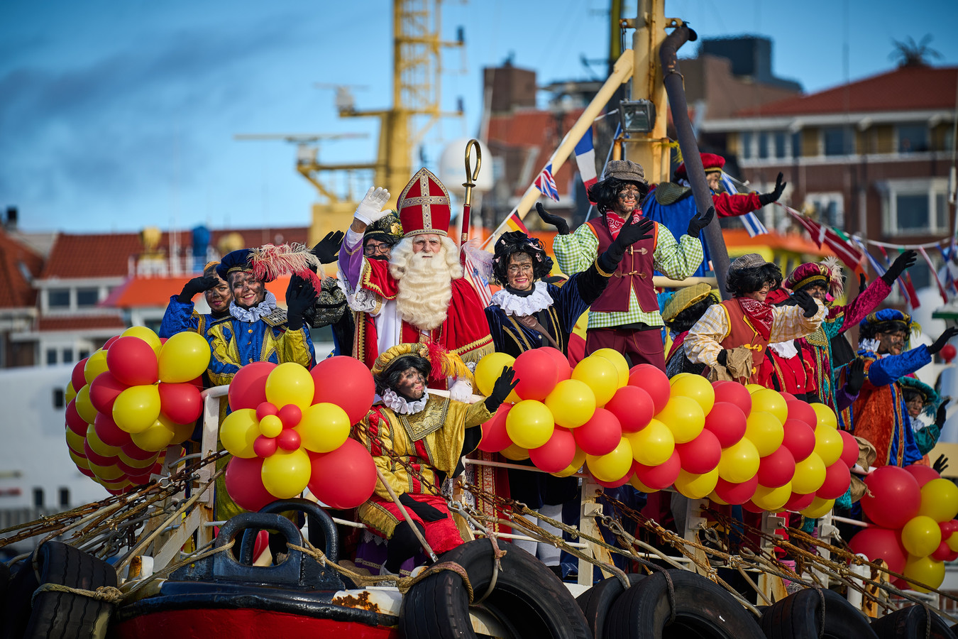 Den Haag Zwarte Piet uit de