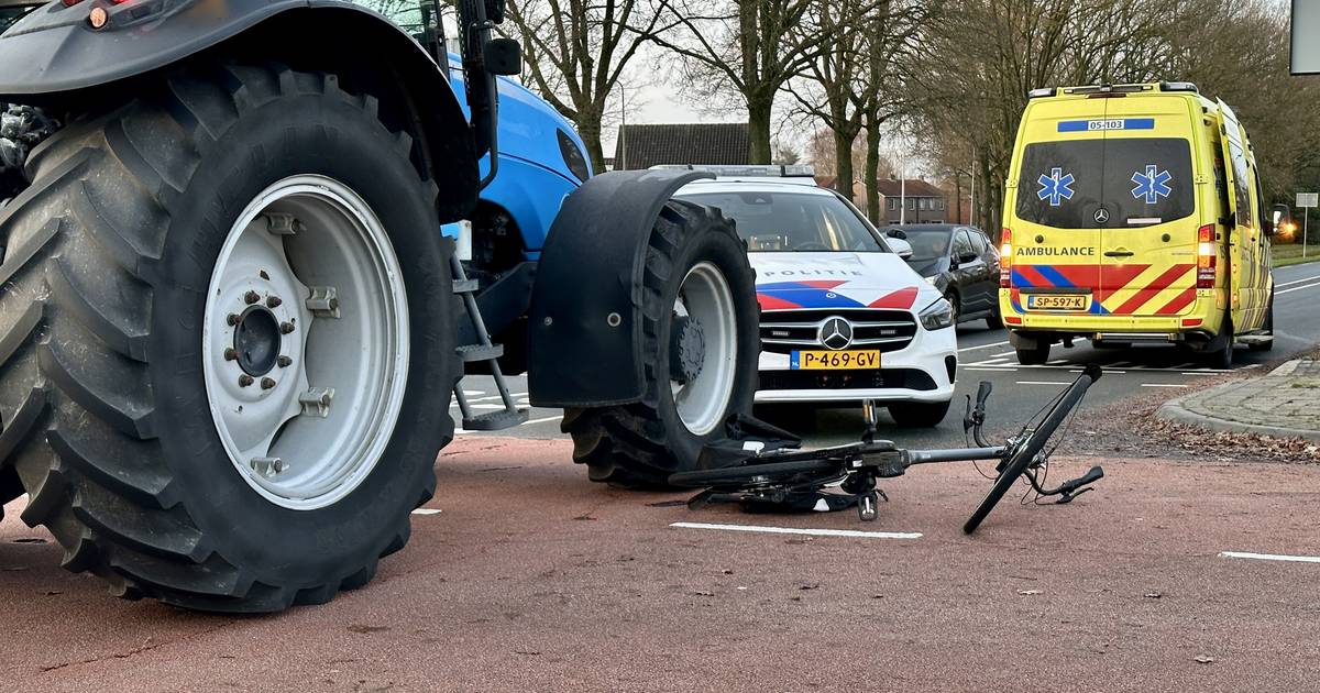 Weer aanrijding op Oude Rondweg in Oldenzaal: fietsster raakt gewond.
