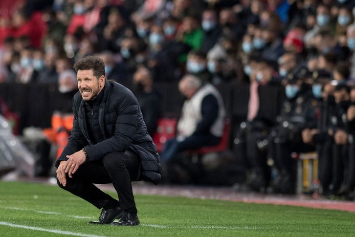 Atletico Madrid-coach Diego Simeone.