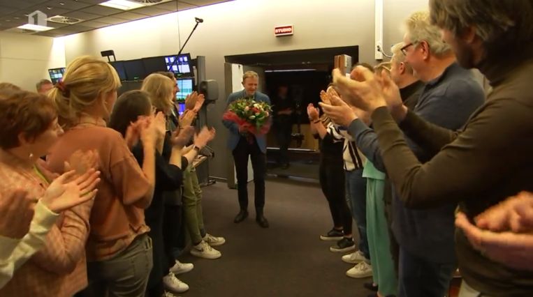 Laatste weerbericht Frank Deboosere Beeld VRT