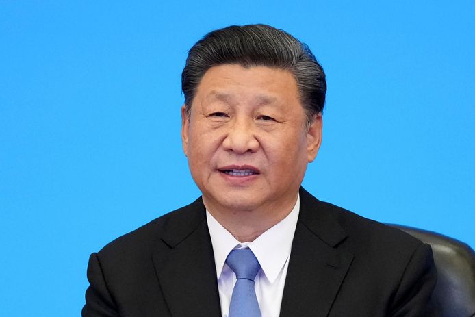 De Chinese president Xi Jinping.