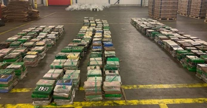 De 4500 kilo cocaïne werd gevonden tijdens een controle in Vlissingen.