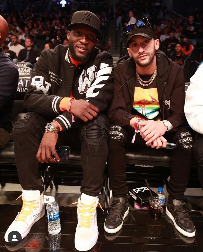 Lukaku op de NBA bij de Brooklyn Nets.