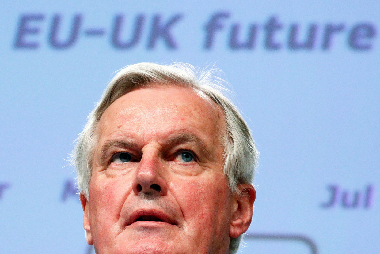 EU-hoofdonderhandelaar Michel Barnier. 