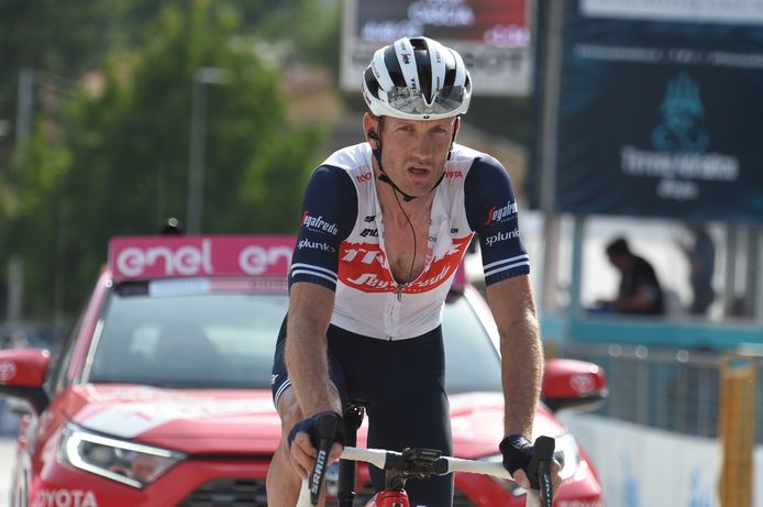 Pieter Weening in de Tirreno Adriatico.