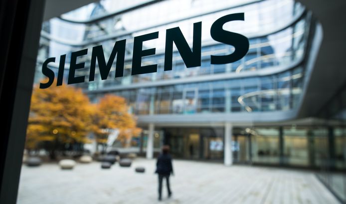 Het hoofdkwartier van Siemens in München.