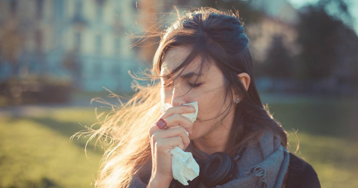 The hay fever season has begun due to the mild winter  Instagram VTM News