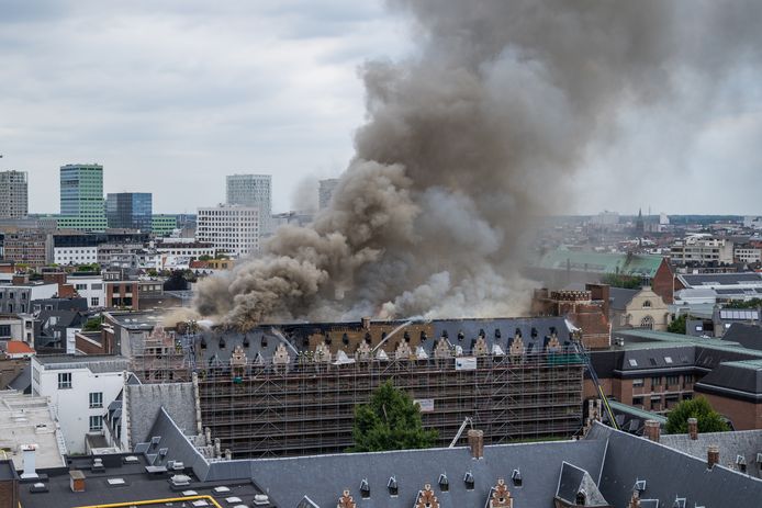 Brand Universiteit Antwerpen