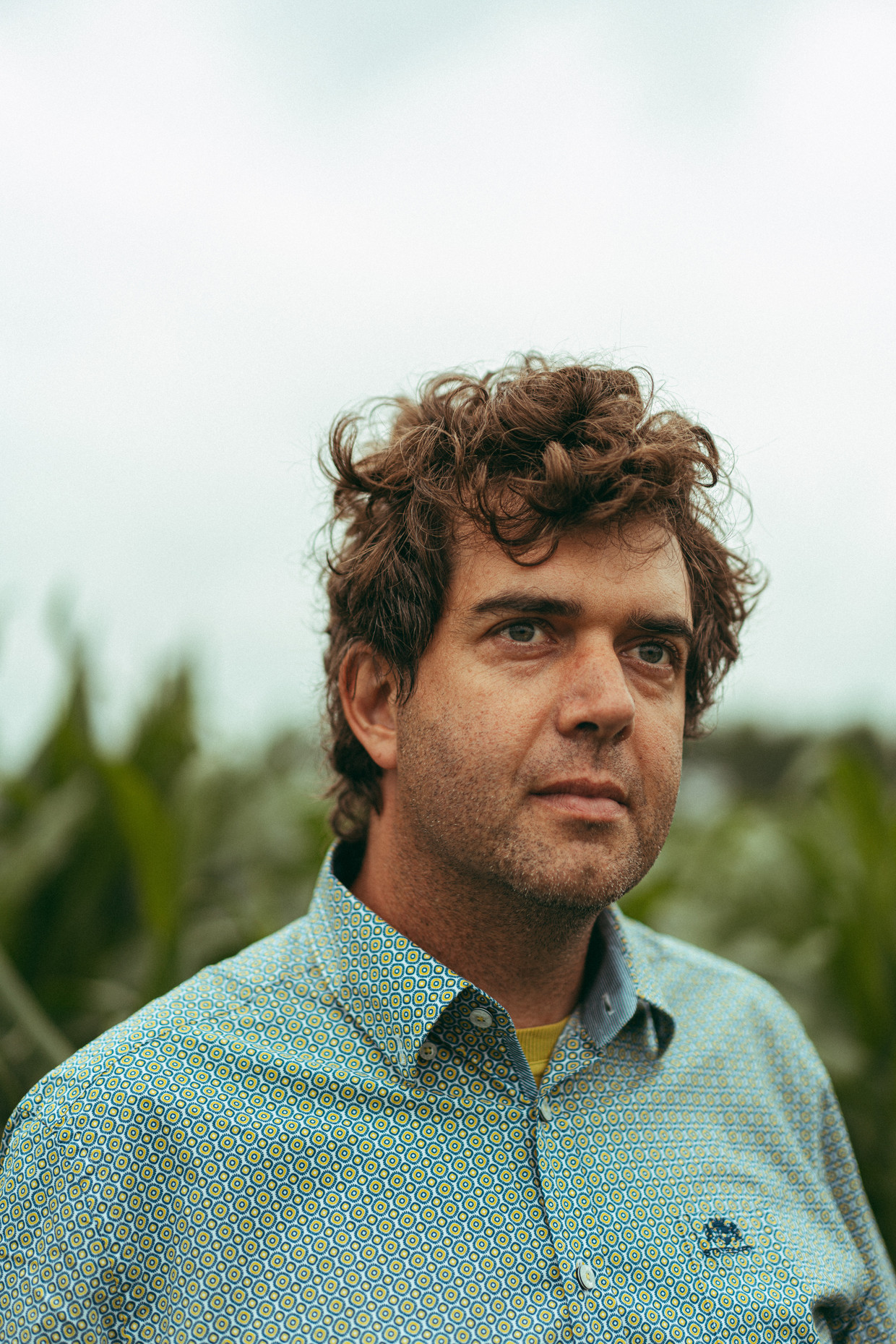 Stijn Verheiden: 'We moeten een manier zoeken om het water in de winter beter vast te houden, zodat we later in het voorjaar uit die voorraad kunnen putten.'
 Beeld Wouter Van Vooren