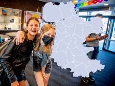 KAART | Bijzonder! Oost-Nederland kleurt volledig ‘grijs’ op coronakaart en dat is goed nieuws
