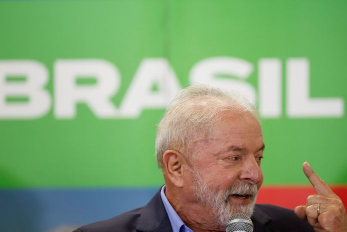 Luiz Inácio Lula da Silva, voormalig president van Brazilië en opnieuw presidentskandidaat.