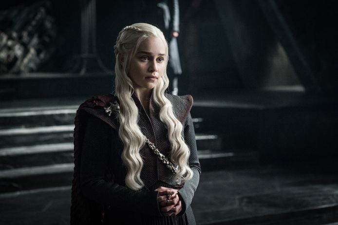 Emilia Clarke als Daenerys Targaryen in 'Game of Thrones'.