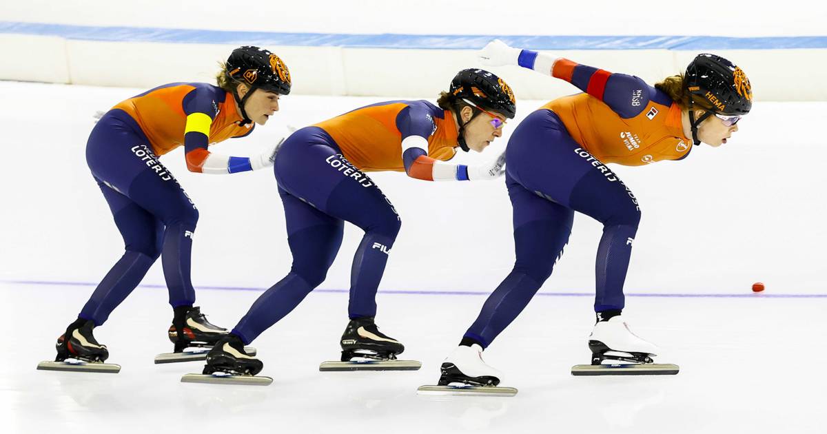 A young Dutch team takes silver in the team pursuit in Poland |  sport