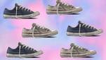 Je kan nu ook ‘vuile’ Converse kopen (als je daar wat extra euro’s voor neertelt)