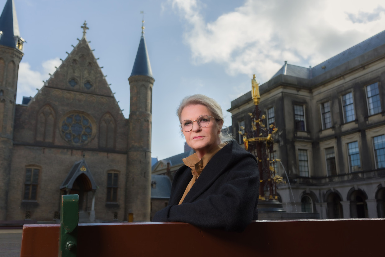 Wouke van Scherrenburg in De strijd om het Binnenhof. Beeld Wim Kluvers