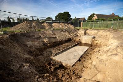 Een loopgraaf gaat Neerkant uit, andere blijft en wacht mogelijk bijzondere plek
