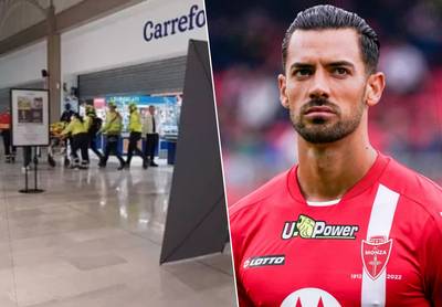 Dode en gewonden bij steekpar­tij in supermarkt nabij Milaan, ook bekende voetballer Pablo Mari (29) gewond