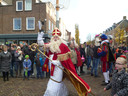 Sinterklaas op weg naar de Markt in Schijndel, ook dit is dit jaar niet te zien.
