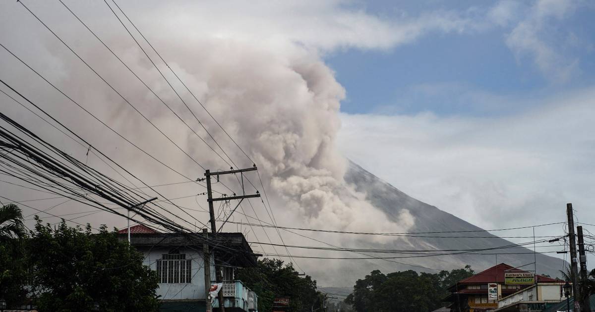 Alarmfase verhoogd Filipijnse vulkaan staat op