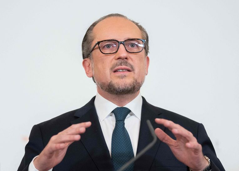 Il cancelliere austriaco Alexander Schallenberg Image AFP