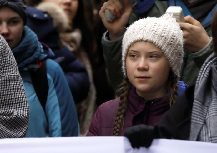 Greta Thunberg in Zweden uitgeroepen tot vrouw van het jaar.